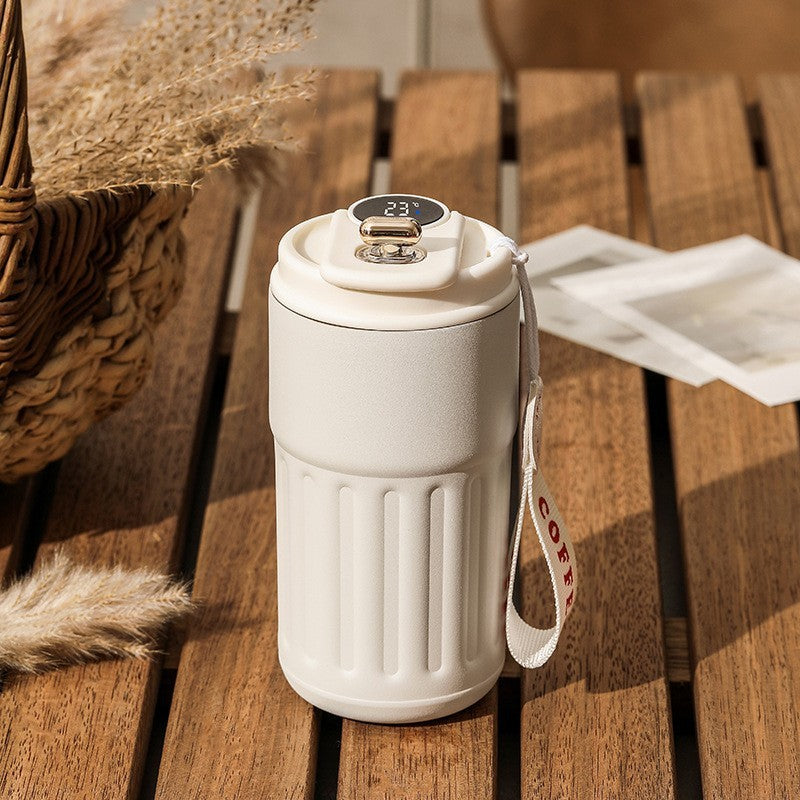 Double-Walled Vacuum Insulated Coffee Cup