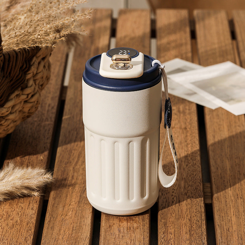 Double-Walled Vacuum Insulated Coffee Cup