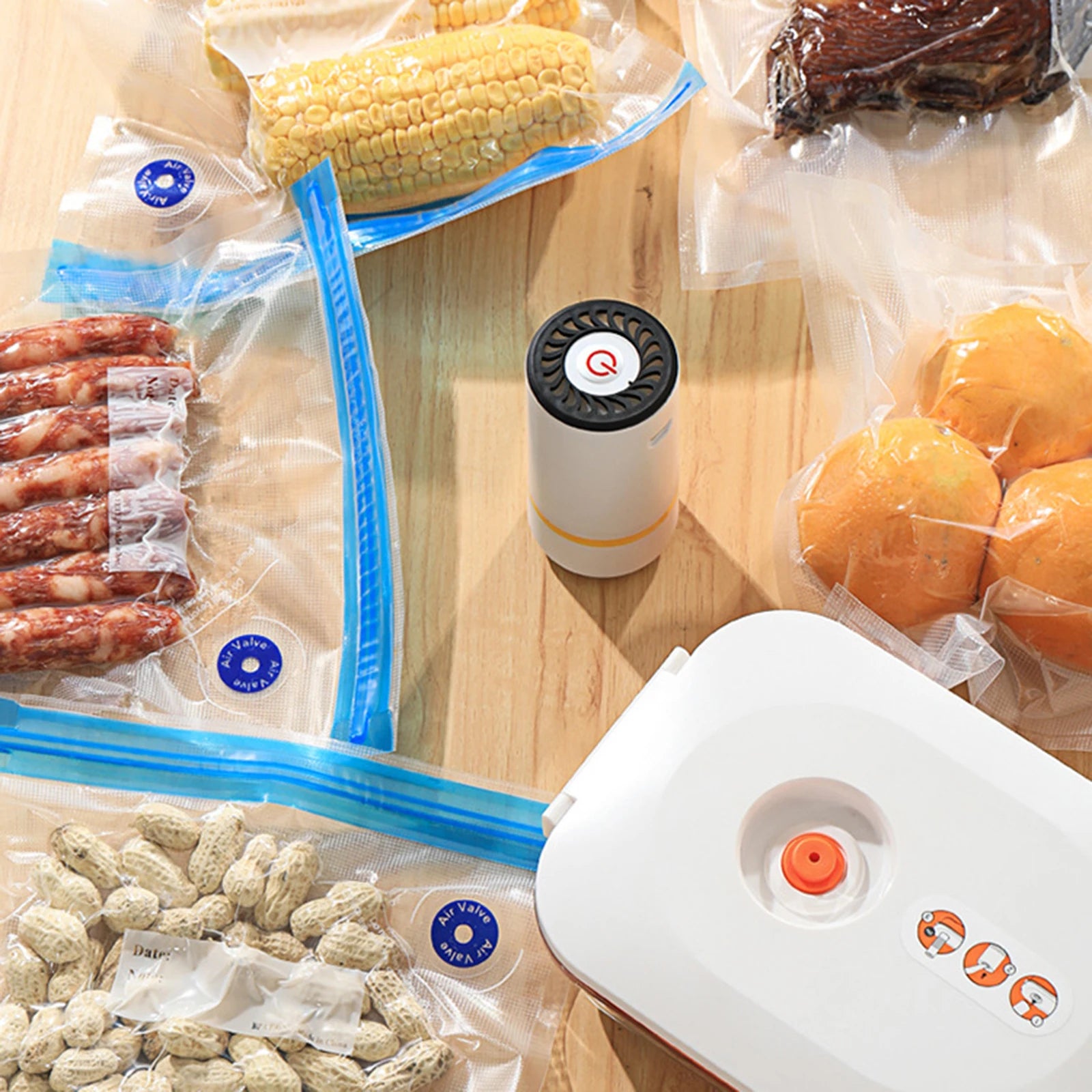 Portable Handheld Vacuum Sealer - Your Food Freshness Companion