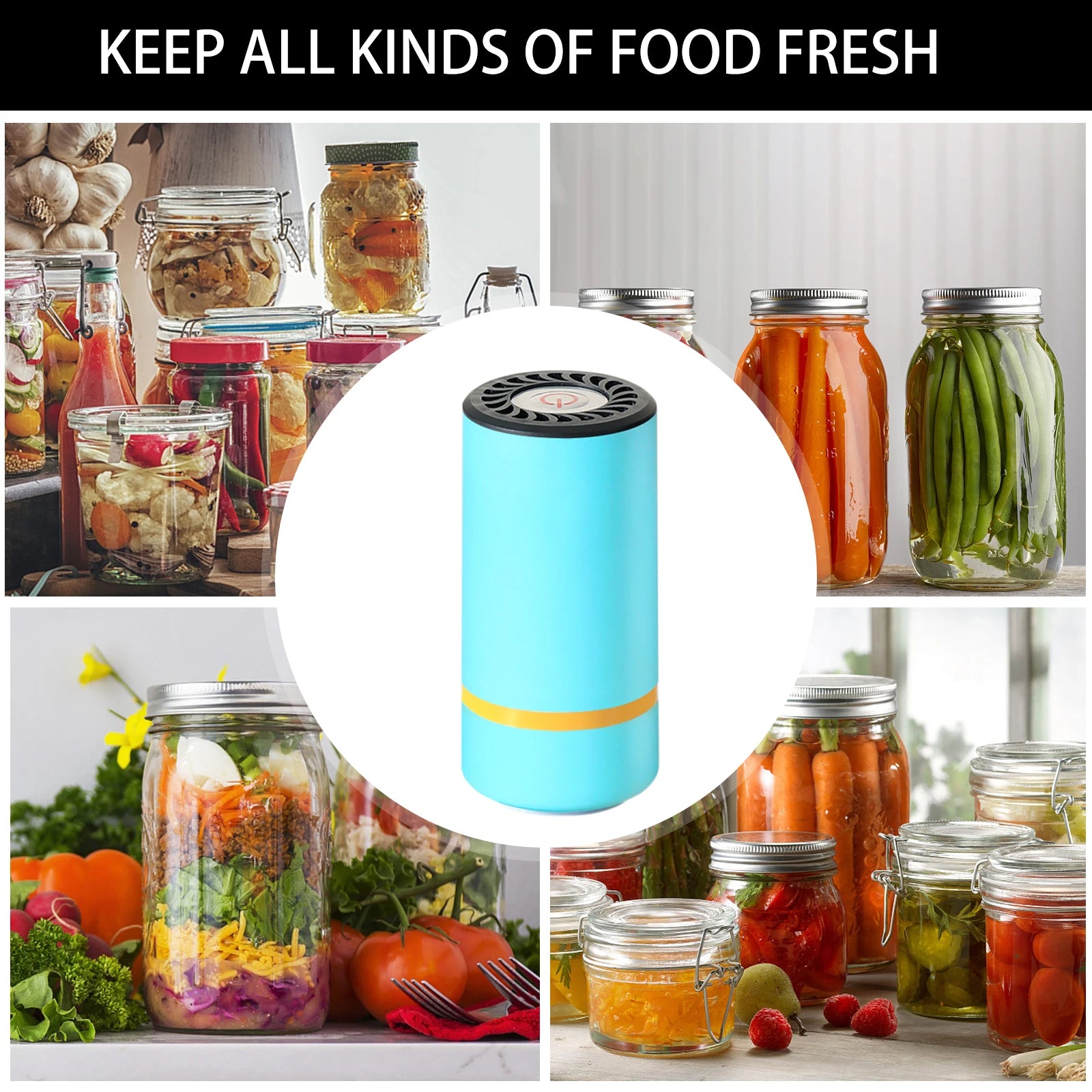 Portable Handheld Vacuum Sealer - Your Food Freshness Companion