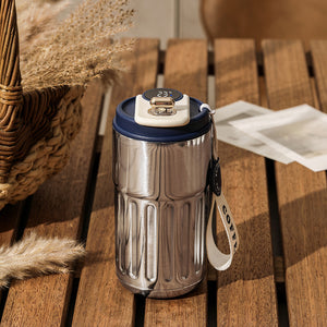 Double-Walled Vacuum Insulated Coffee Cup