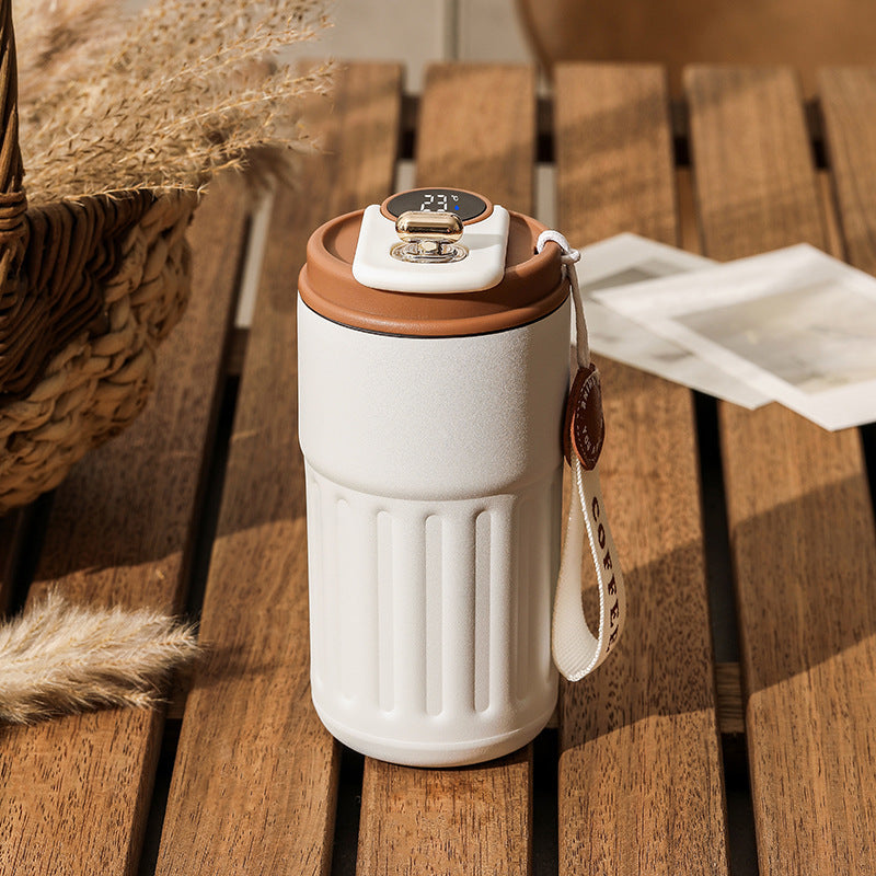 Double-Walled Vacuum Insulated Coffee Cup